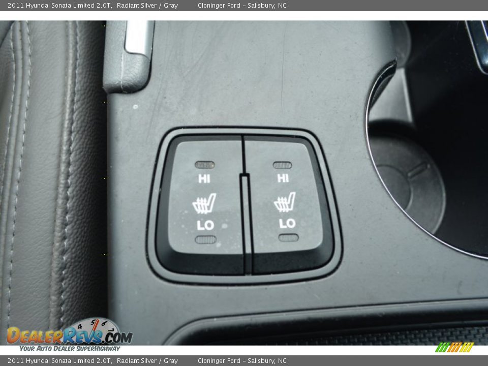 2011 Hyundai Sonata Limited 2.0T Radiant Silver / Gray Photo #21