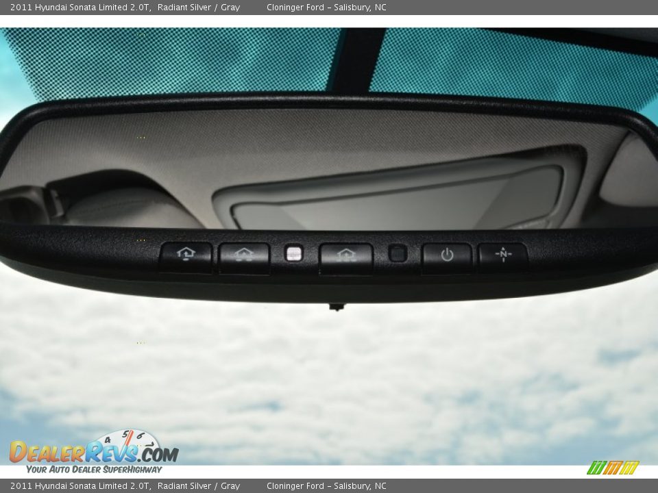 2011 Hyundai Sonata Limited 2.0T Radiant Silver / Gray Photo #23