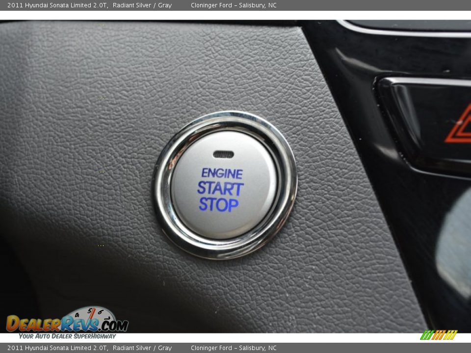 2011 Hyundai Sonata Limited 2.0T Radiant Silver / Gray Photo #29