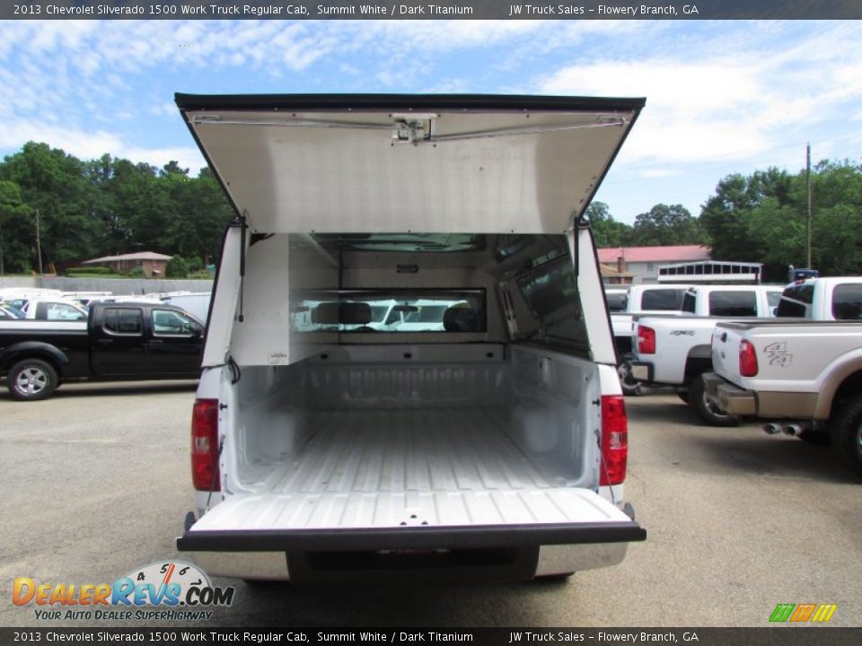 2013 Chevrolet Silverado 1500 Work Truck Regular Cab Summit White / Dark Titanium Photo #12