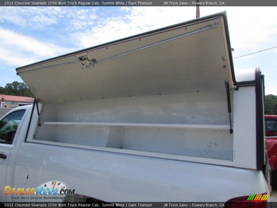 2013 Chevrolet Silverado 1500 Work Truck Regular Cab Summit White / Dark Titanium Photo #17