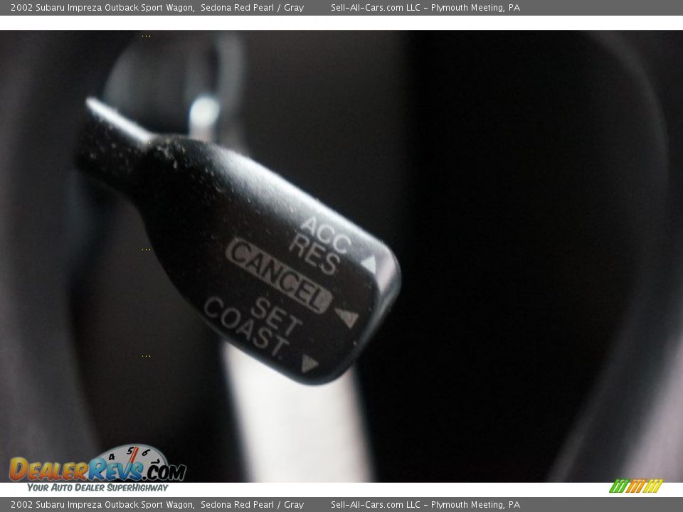2002 Subaru Impreza Outback Sport Wagon Sedona Red Pearl / Gray Photo #23