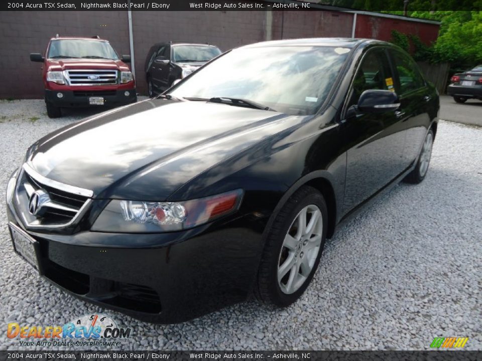 2004 Acura TSX Sedan Nighthawk Black Pearl / Ebony Photo #2