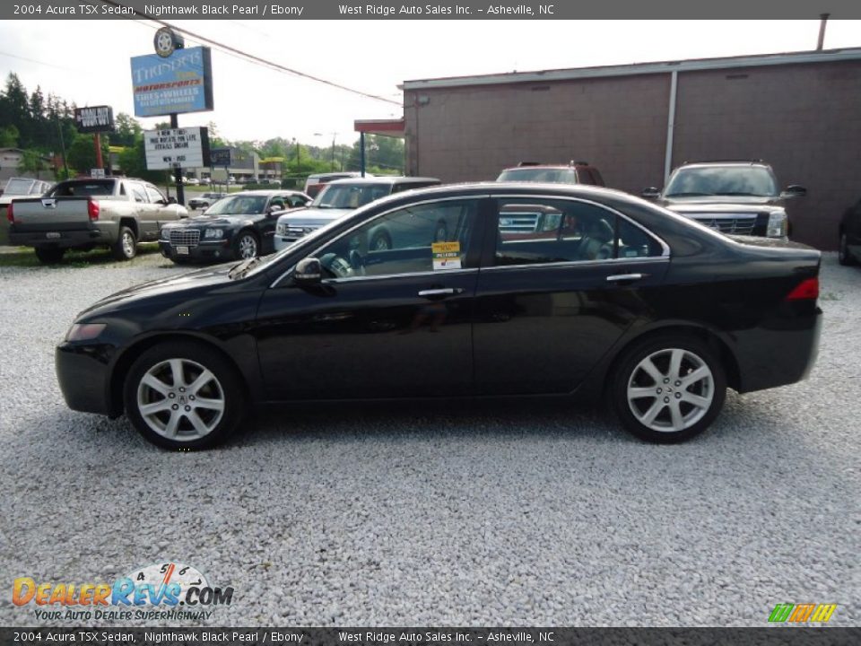 2004 Acura TSX Sedan Nighthawk Black Pearl / Ebony Photo #3