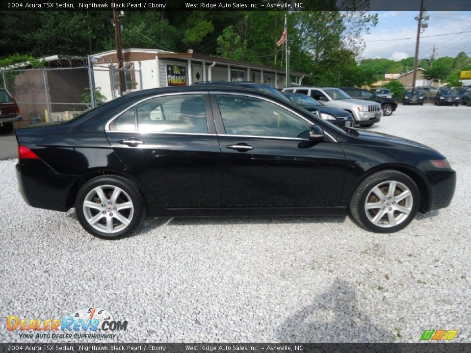2004 Acura TSX Sedan Nighthawk Black Pearl / Ebony Photo #6