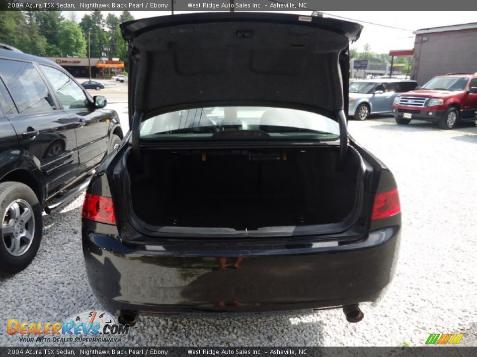 2004 Acura TSX Sedan Nighthawk Black Pearl / Ebony Photo #11
