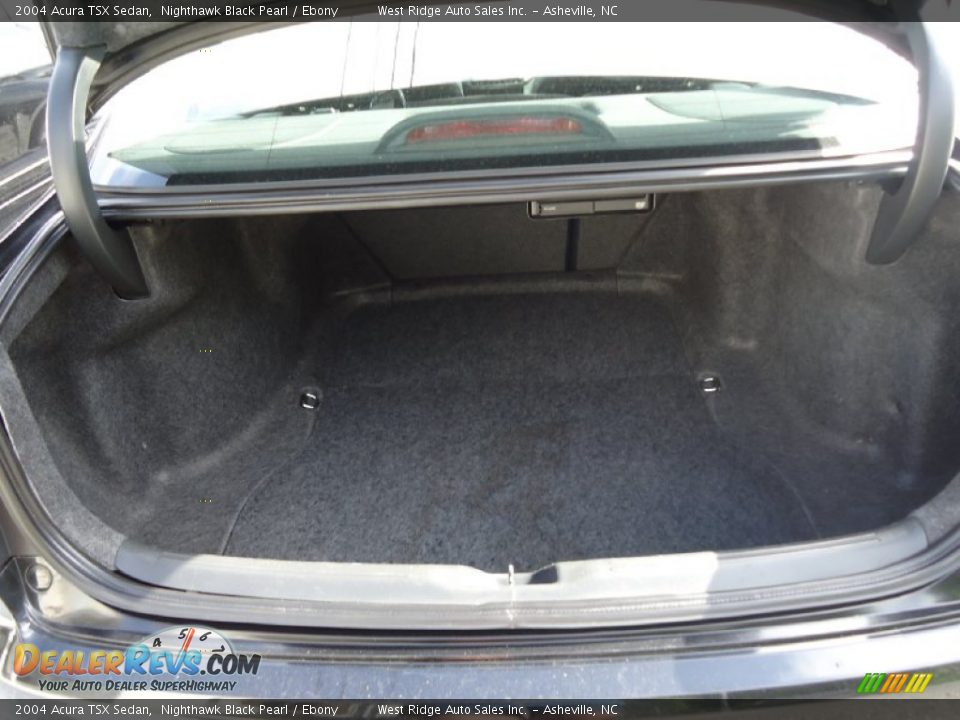2004 Acura TSX Sedan Nighthawk Black Pearl / Ebony Photo #12