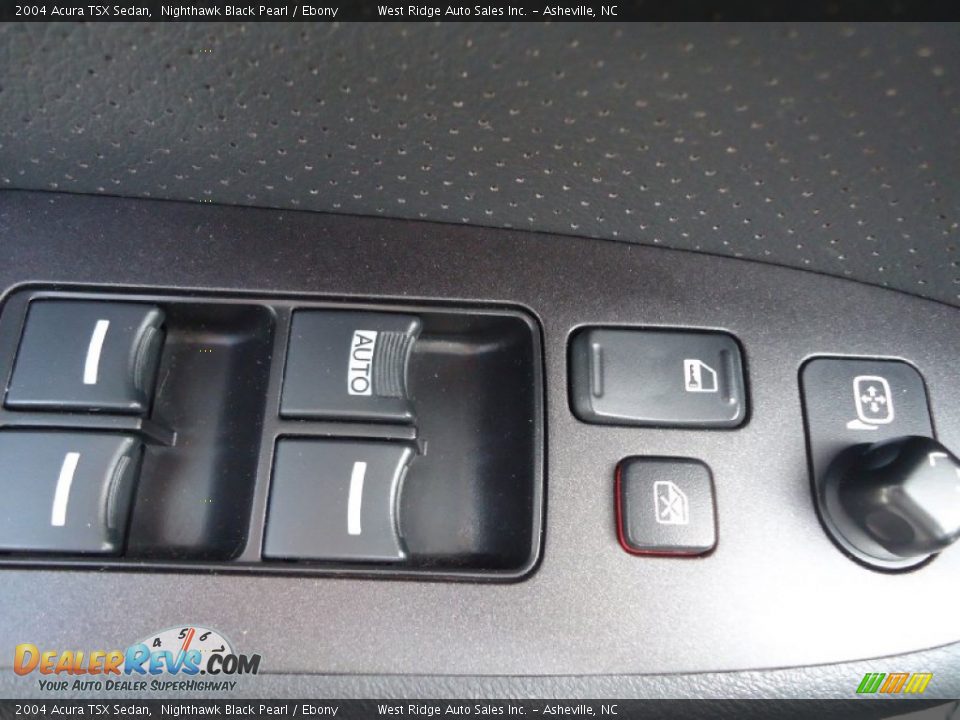 2004 Acura TSX Sedan Nighthawk Black Pearl / Ebony Photo #22