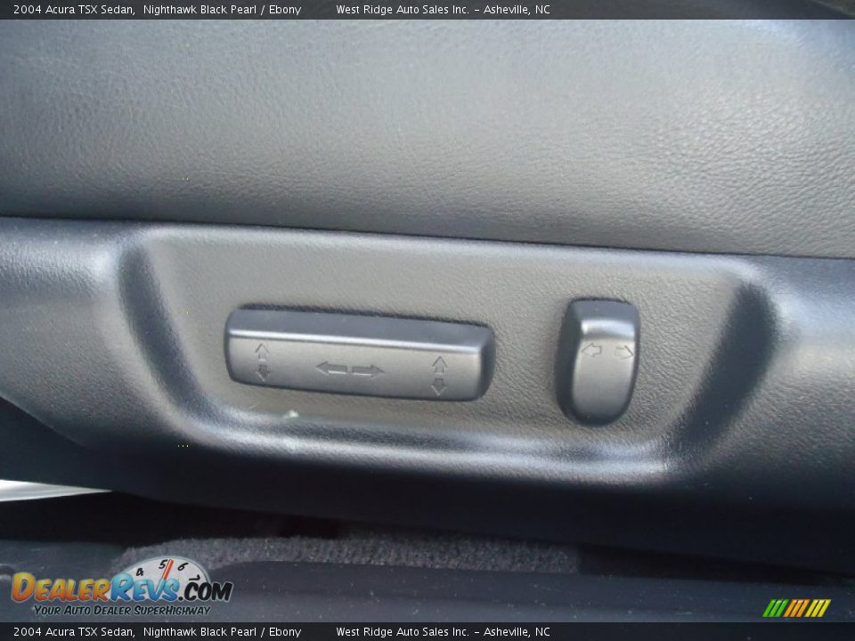 2004 Acura TSX Sedan Nighthawk Black Pearl / Ebony Photo #23