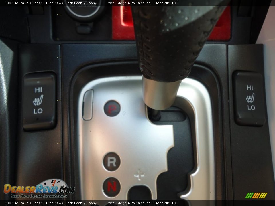 2004 Acura TSX Sedan Nighthawk Black Pearl / Ebony Photo #31
