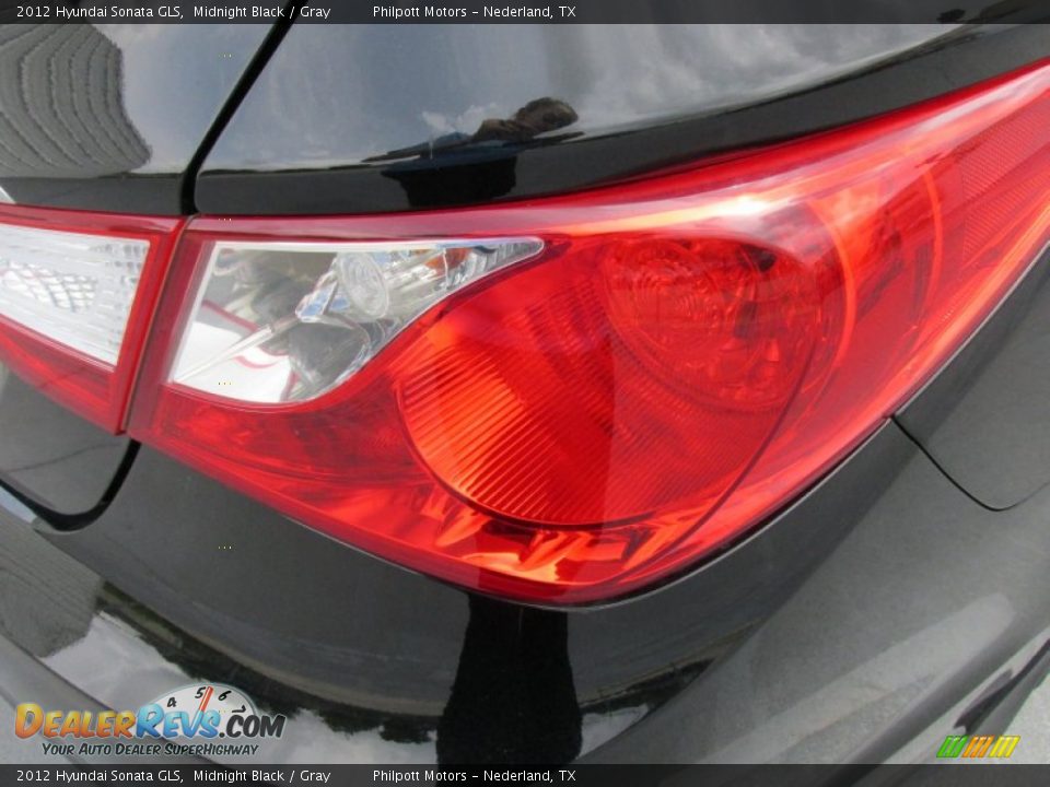 2012 Hyundai Sonata GLS Midnight Black / Gray Photo #11