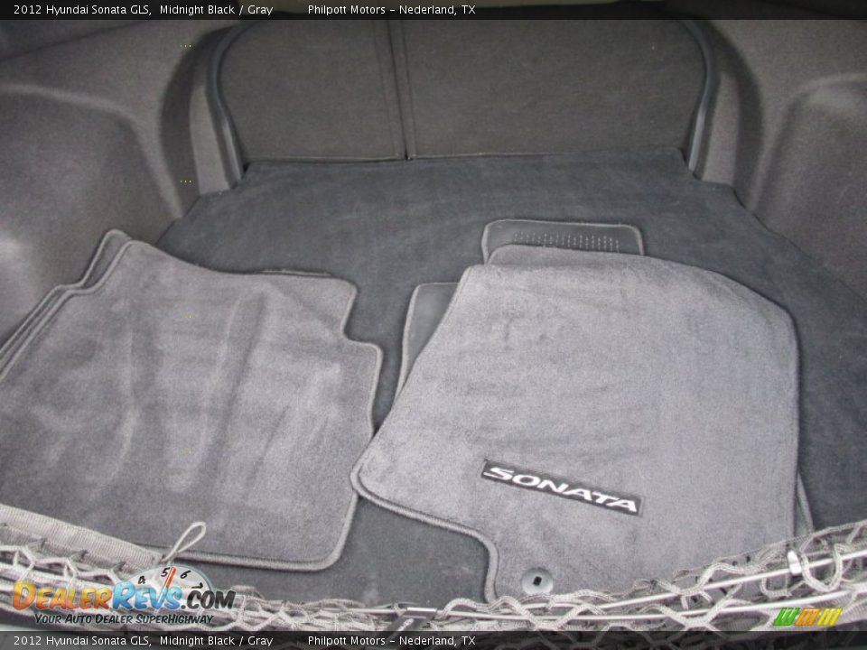 2012 Hyundai Sonata GLS Midnight Black / Gray Photo #19
