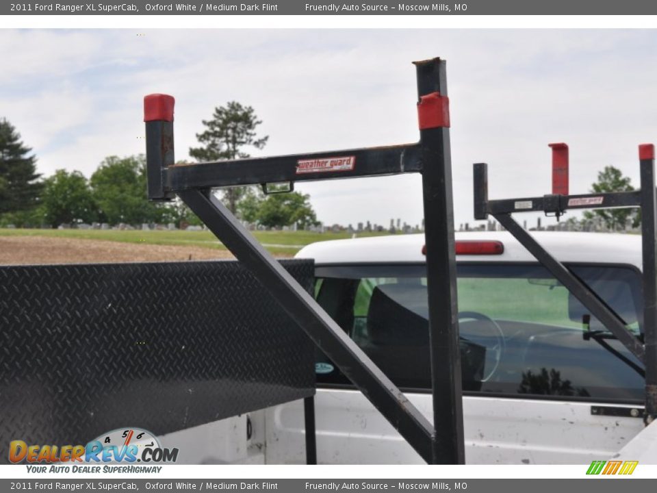 2011 Ford Ranger XL SuperCab Oxford White / Medium Dark Flint Photo #6