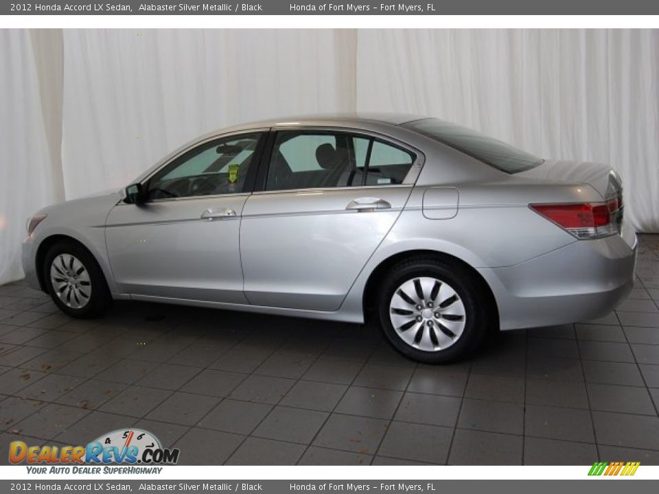2012 Honda Accord LX Sedan Alabaster Silver Metallic / Black Photo #11