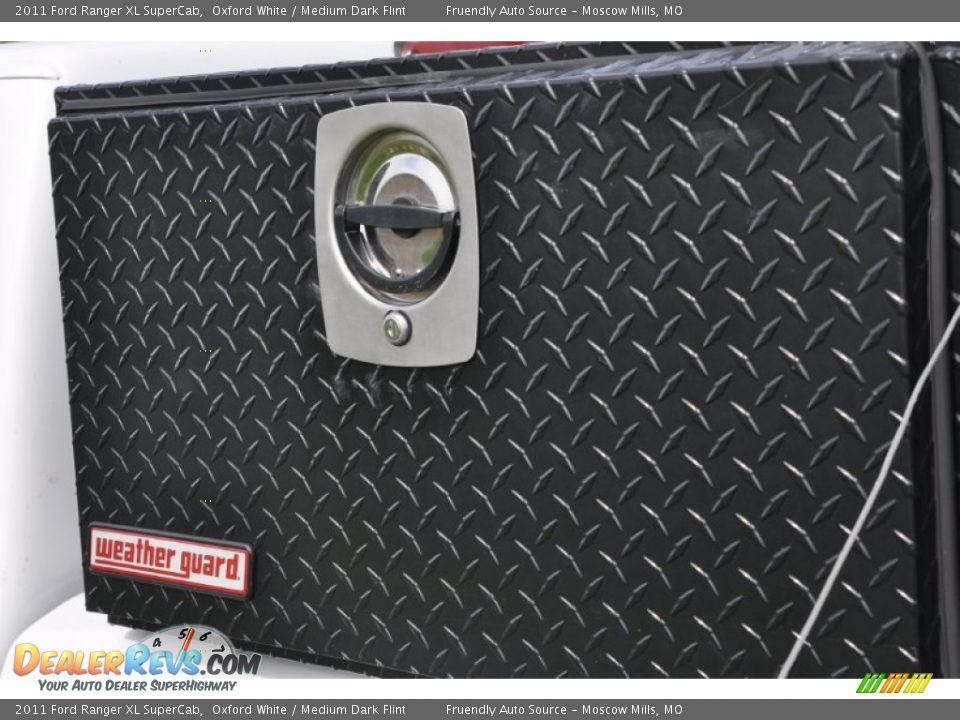 2011 Ford Ranger XL SuperCab Oxford White / Medium Dark Flint Photo #9