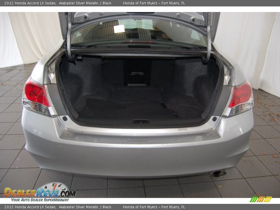 2012 Honda Accord LX Sedan Alabaster Silver Metallic / Black Photo #26