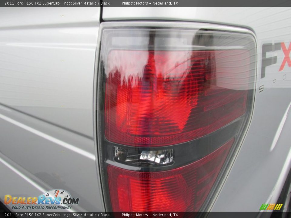 2011 Ford F150 FX2 SuperCab Ingot Silver Metallic / Black Photo #11