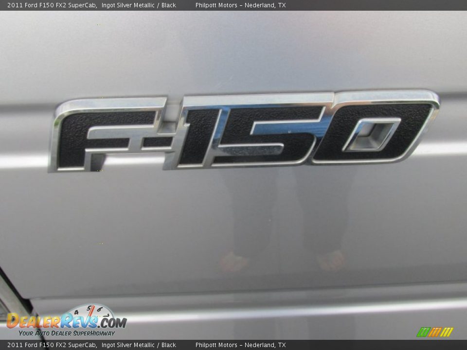 2011 Ford F150 FX2 SuperCab Ingot Silver Metallic / Black Photo #13