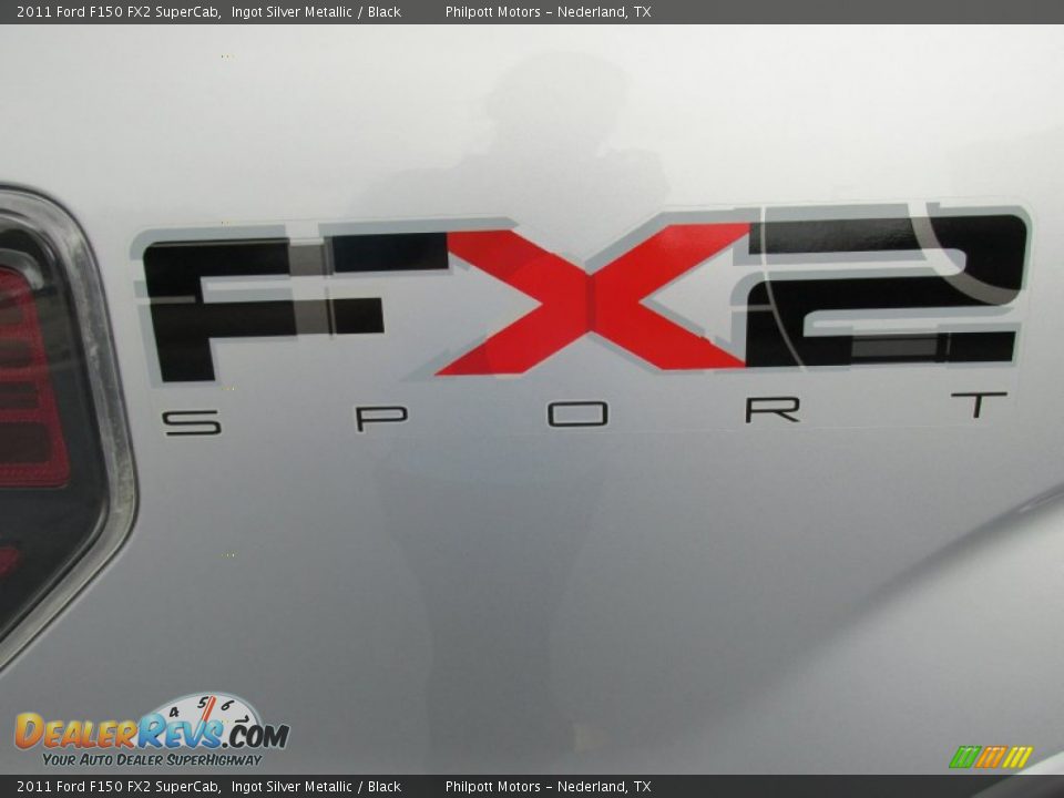 2011 Ford F150 FX2 SuperCab Ingot Silver Metallic / Black Photo #15