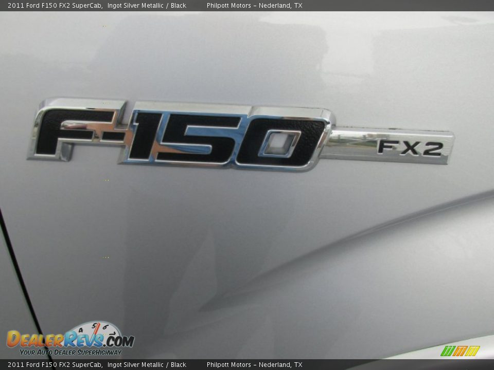 2011 Ford F150 FX2 SuperCab Ingot Silver Metallic / Black Photo #17