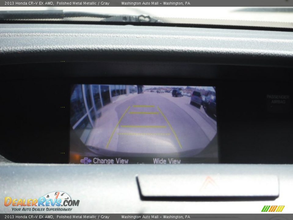 2013 Honda CR-V EX AWD Polished Metal Metallic / Gray Photo #15