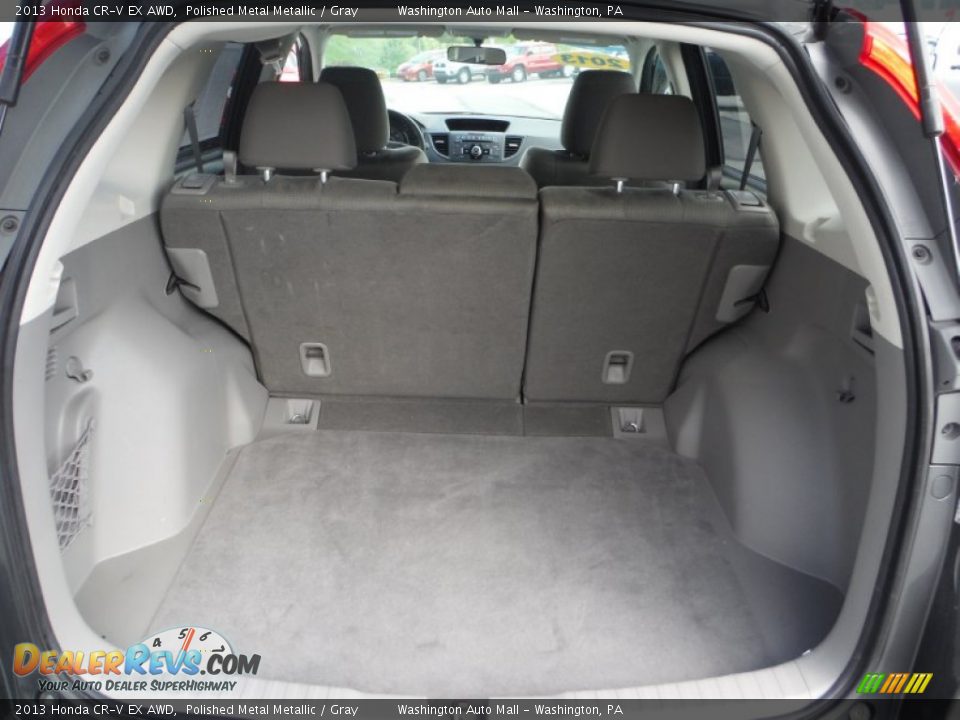 2013 Honda CR-V EX AWD Polished Metal Metallic / Gray Photo #18
