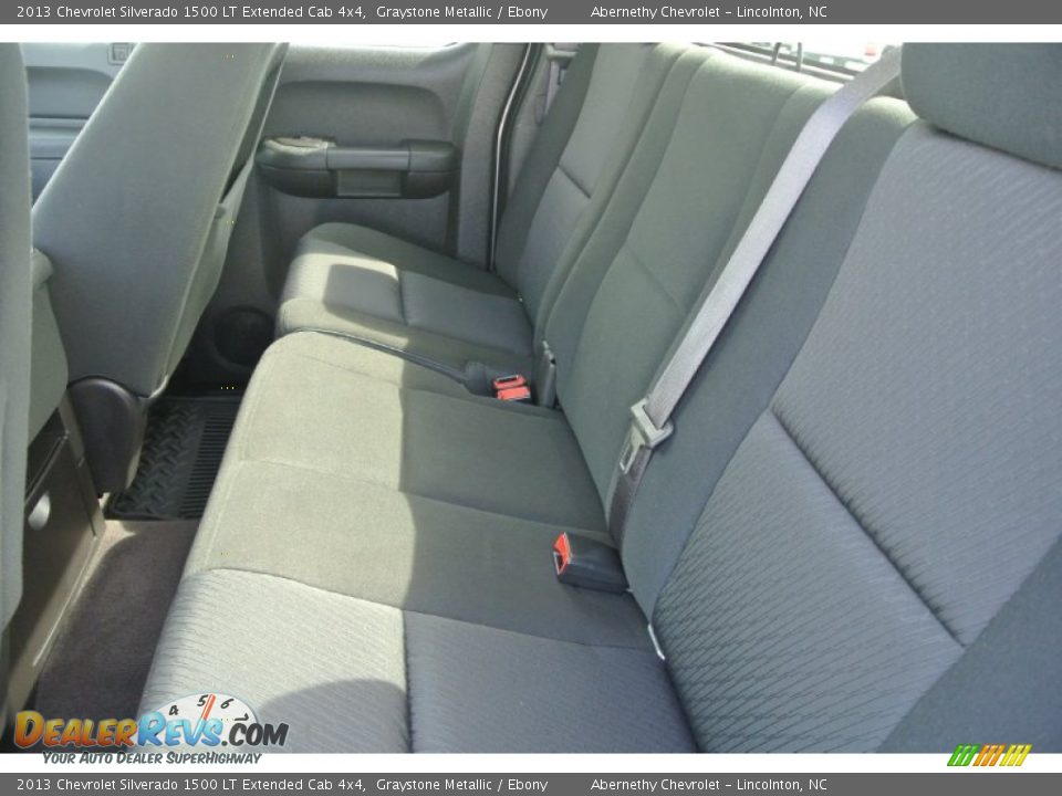 2013 Chevrolet Silverado 1500 LT Extended Cab 4x4 Graystone Metallic / Ebony Photo #16