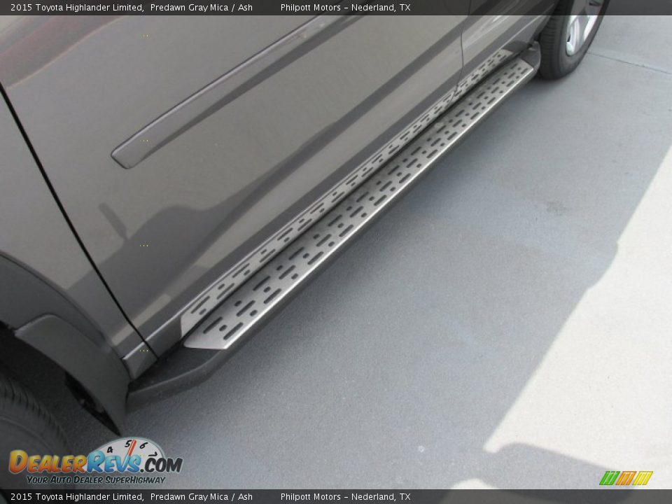 2015 Toyota Highlander Limited Predawn Gray Mica / Ash Photo #12