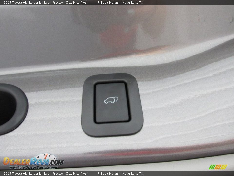 2015 Toyota Highlander Limited Predawn Gray Mica / Ash Photo #19
