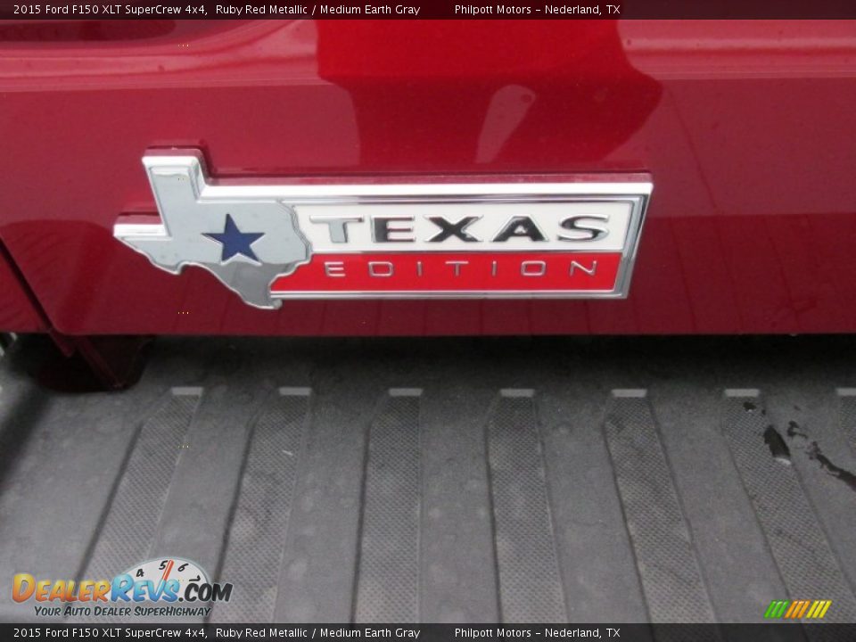 2015 Ford F150 XLT SuperCrew 4x4 Ruby Red Metallic / Medium Earth Gray Photo #17