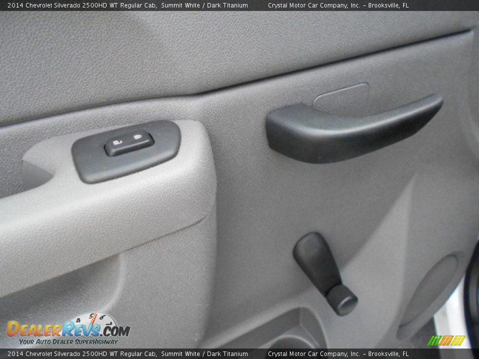 2014 Chevrolet Silverado 2500HD WT Regular Cab Summit White / Dark Titanium Photo #14