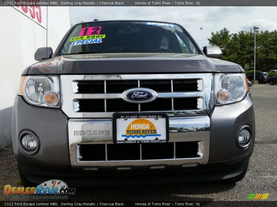 2012 Ford Escape Limited 4WD Sterling Gray Metallic / Charcoal Black Photo #2