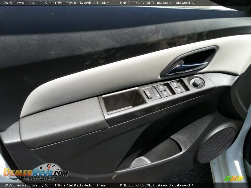 2015 Chevrolet Cruze LT Summit White / Jet Black/Medium Titanium Photo #8