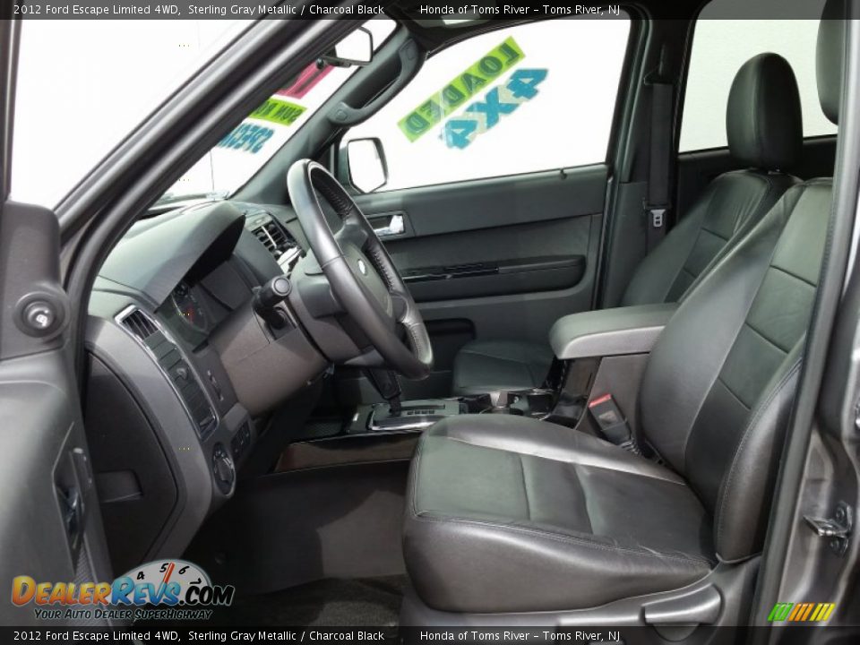 2012 Ford Escape Limited 4WD Sterling Gray Metallic / Charcoal Black Photo #21