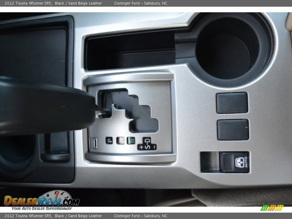 2012 Toyota 4Runner SR5 Black / Sand Beige Leather Photo #22