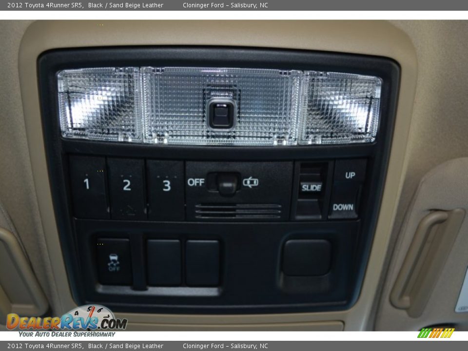 2012 Toyota 4Runner SR5 Black / Sand Beige Leather Photo #23