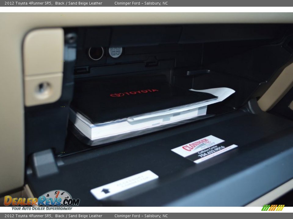 2012 Toyota 4Runner SR5 Black / Sand Beige Leather Photo #28