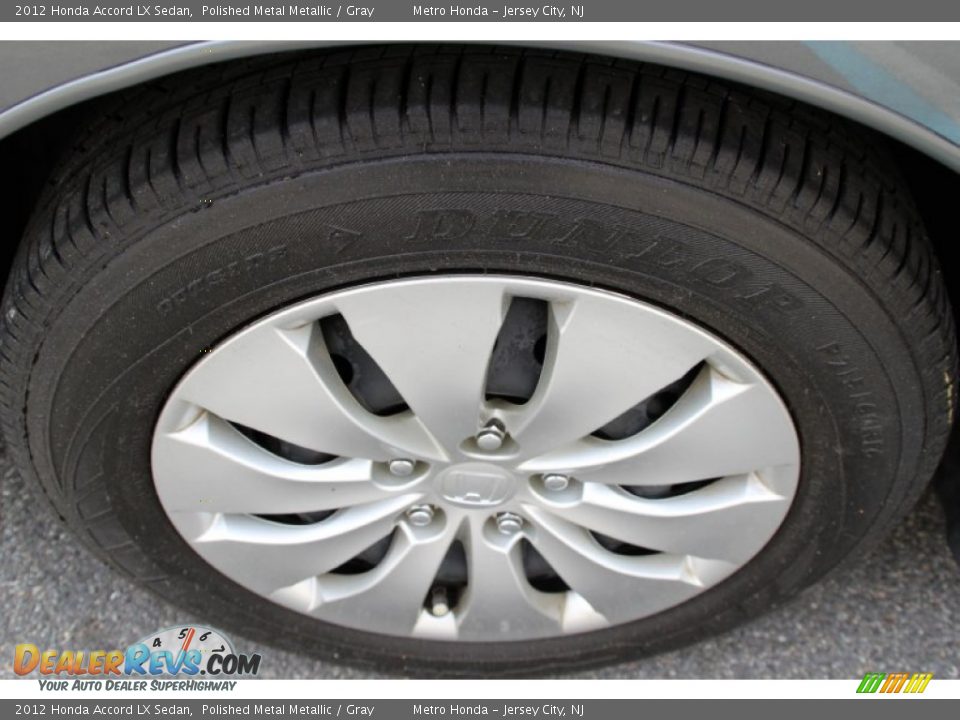 2012 Honda Accord LX Sedan Polished Metal Metallic / Gray Photo #30