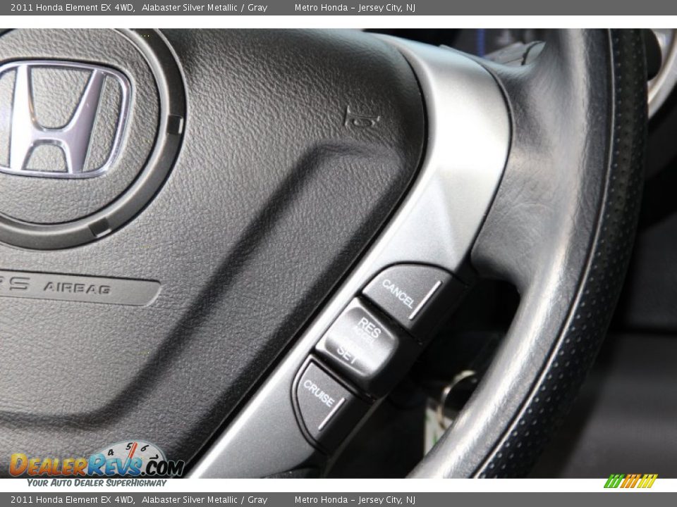 2011 Honda Element EX 4WD Alabaster Silver Metallic / Gray Photo #18