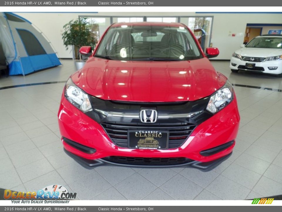 2016 Honda HR-V LX AWD Milano Red / Black Photo #1