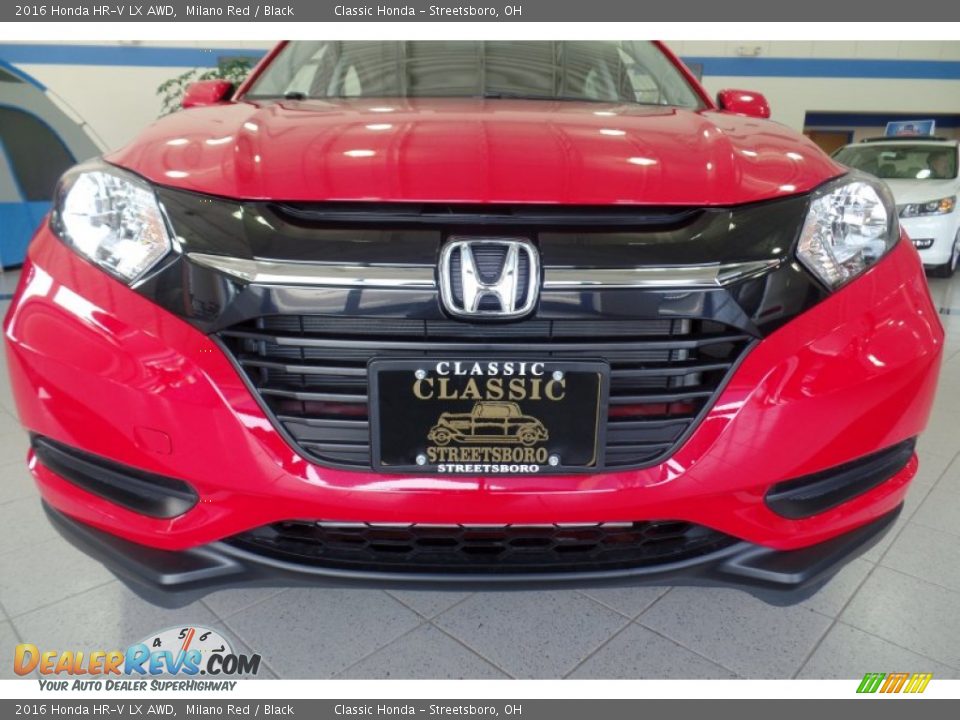 2016 Honda HR-V LX AWD Milano Red / Black Photo #9