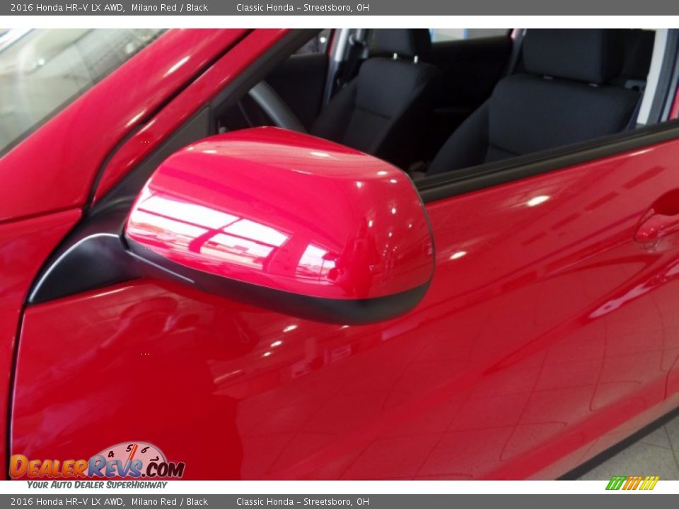 2016 Honda HR-V LX AWD Milano Red / Black Photo #12