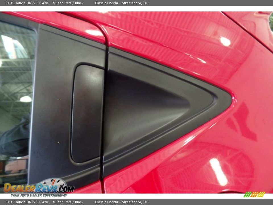 2016 Honda HR-V LX AWD Milano Red / Black Photo #14