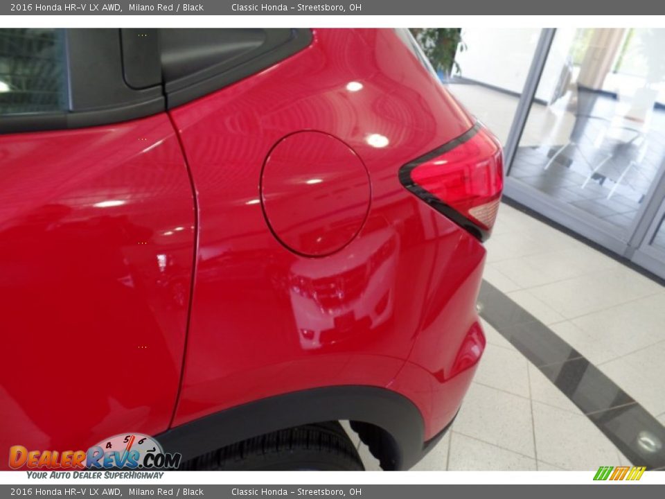 2016 Honda HR-V LX AWD Milano Red / Black Photo #16