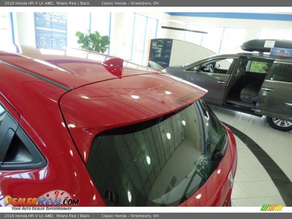 2016 Honda HR-V LX AWD Milano Red / Black Photo #19
