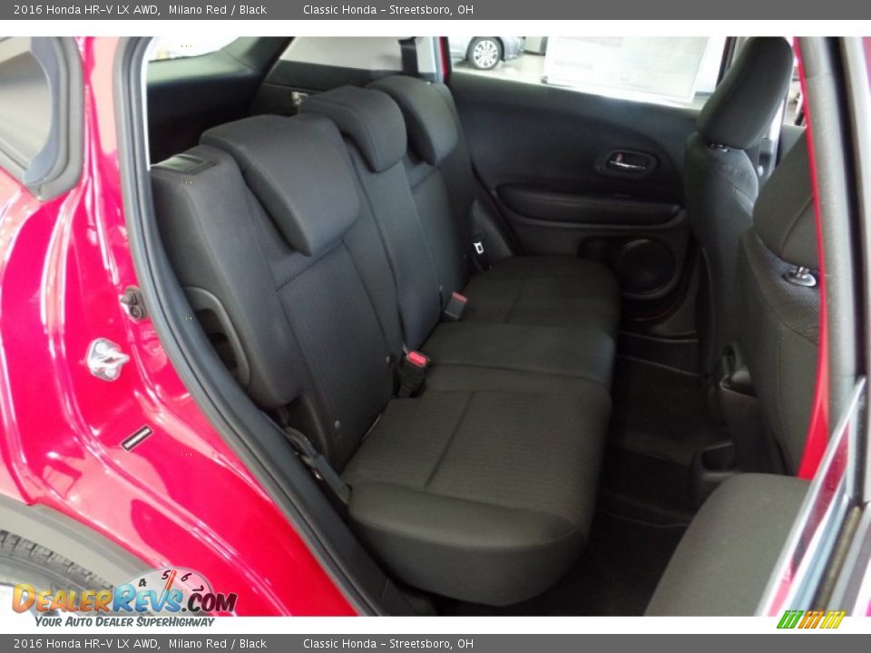 2016 Honda HR-V LX AWD Milano Red / Black Photo #26