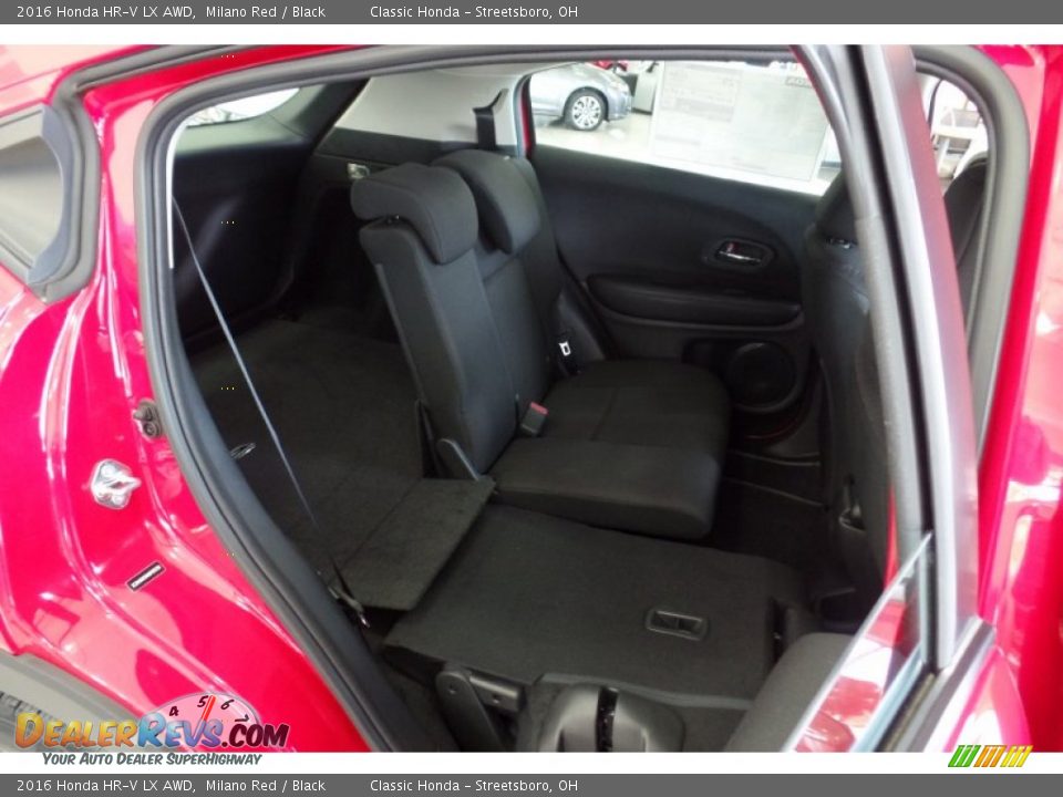 2016 Honda HR-V LX AWD Milano Red / Black Photo #27