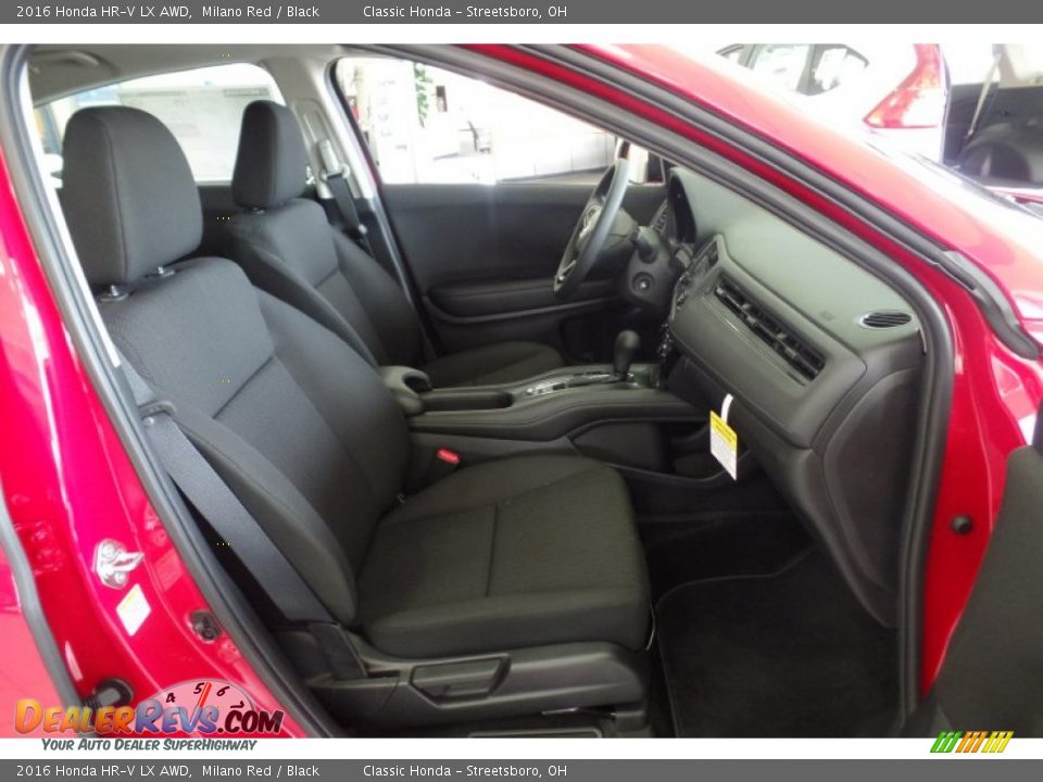 2016 Honda HR-V LX AWD Milano Red / Black Photo #29