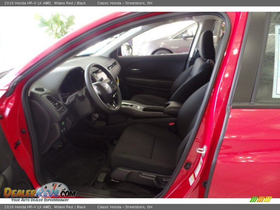 2016 Honda HR-V LX AWD Milano Red / Black Photo #30