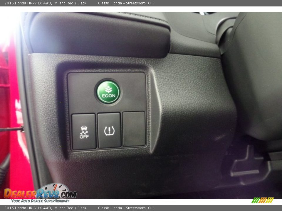 2016 Honda HR-V LX AWD Milano Red / Black Photo #32